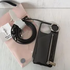 ajew エジュー iPhone15proパテントケース ダークグレー