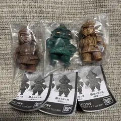 ART IN GASHAPON ウゴモ 埴輪と土偶 遮光器土偶 3体セット