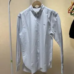 XL✨メゾンキツネ 同色ロゴ刺繍 エクスクルーシブオックスフォード 