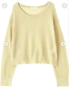 ナチュラルビューティーベーシック ラメ混セーター　ニット