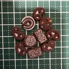 ネイルパーツ 10個セット クッキー