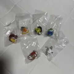 プロ野球マスコット　めじるしアクセサリー　6個セット