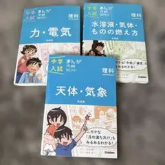 中学入試まんが攻略BON!　3冊セット