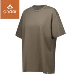 andar Tシャツ　アンダール　Aerocotton オーバーフィット