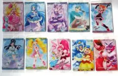 プリキュアウエハース　カード　10種　キミとアイドルプリキュア