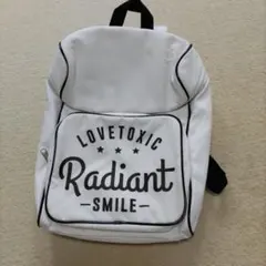 LOVETOXIC リュック ホワイトのサムネイル