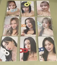 TWICE POPUP オフラインくじ トレカ 18点セット