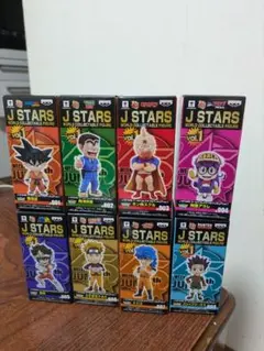 J STARS コレクタブルフィギュア vol.1 8個セット