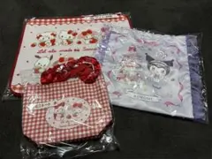 ★未使用未開封★一番くじ　サンリオ　バッグ　マット　3点セット