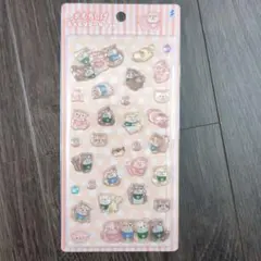 忠犬もちしば ぷっくりシール