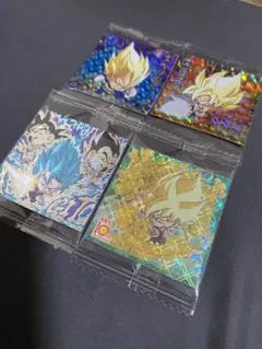 ドラゴンボール ウエハース シール 孫悟空 孫悟飯 ベジータ 天使悟空