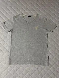 【希少】BURBERRY BLACK LABEL グレー Vネック Tシャツ 3
