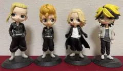 【東京リベンジャーズ】キューポスケット フィギュア 4個 まとめ売り
