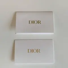 dior ディオール 封筒 2枚セット