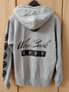 美品★envy★ロゴパーカー★グレー★Sサイズのサムネイル