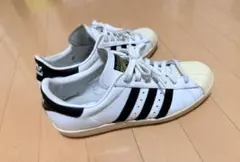 極美品】adidas SUPERSTAR 80s 金ベロ G61070 26㎝ - メルカリ