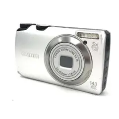 動作確認済 Canon PowerShot A3200 IS シルバー コンデジ - メルカリ