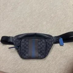 港*様 【極美品】COACH トラック ベルトバッグ シグネチャー 型番C838 