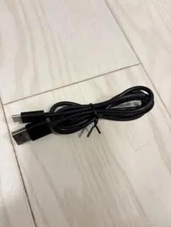 USB Type-A to Type-C ケーブル ブラック　1m