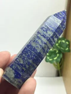 天然石　ラピスラズリ　六角柱　ポイント タワー⭐️1650