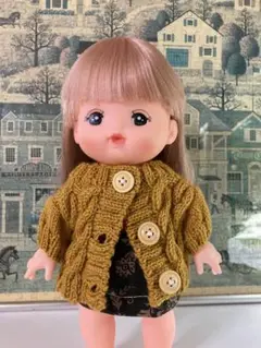 ⑫メルちゃんカーディガン