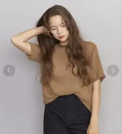 BY シフォンシアーTシャツ