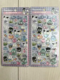 はぴだんぶいシール２枚セット