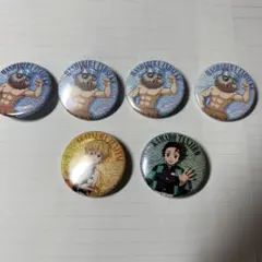 鬼滅の刃 缶バッジ 6個セット