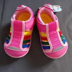 試着のみ IFME 22-7017 ベビー 13.5cm 水陸両用サンダル