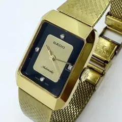【稼働】RADO ラドー 腕時計 3Pダイヤ 自動巻き デイト