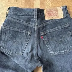 Levi's 501 黒 W27 L32 ストレートデニム