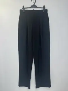 nami❤︎様専用ZARA ワイドレッグプリーツパンツ　ブラック EUR36のサムネイル