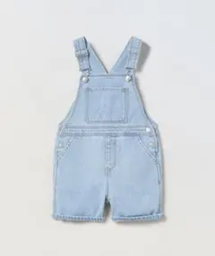 ZARA　デニムオーバーオール 5-6歳 ライトブルー