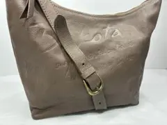 美品　Dakota ダコタ　ブラウン　レザー　ショルダーバッグ　斜め掛け
