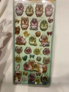 おぱんちゅうさぎ　立体シール　うるちゅるシール