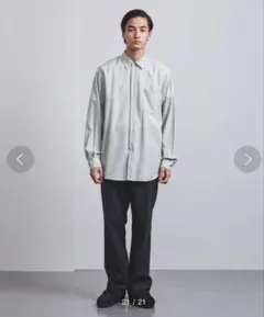 UNITED ARROWS トロピカルチェックシャツ　長袖のサムネイル