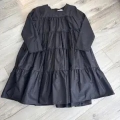 美品 BALLSEYストレッチタフタ ティアードブラウス 36 ブラック - メルカリ
