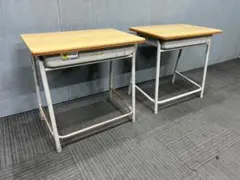 866◆自社便対応地域あり◆コクヨ製◆学童机2台(旧JIS6号)学校学習塾