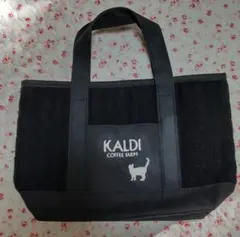 KALDI COFFEE FARM 黒 猫トートバッグ 猫の日 抽選販売 当選品