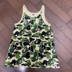 AAPE KIDS カモフラージュ タンクトップ 100