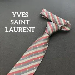 ストライプ【YVES SAINT LAURENT】ブランドネクタイ ysl805