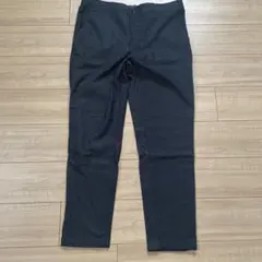 ブラック チノパン ゴム入り　LL