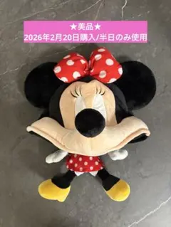 【美品】ミニーマウス　ファンキャップ