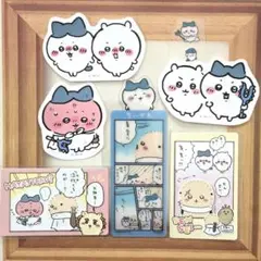 ちいかわ　ハチワレ　ブックマークコレクション5　スナップマイド　クリアシール