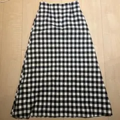 スローブ　イエナ　ギンガムチェック　スカート