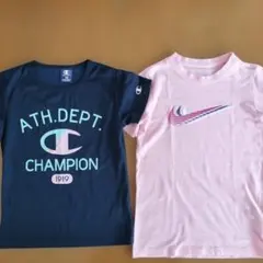 Champion & Nike Tシャツ 2枚セット　130〜140