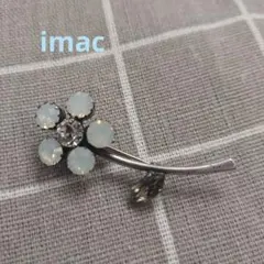 imac、花モチーフ、ブローチ、アクセサリー