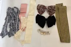 バレッタ、リボンなど　中古品