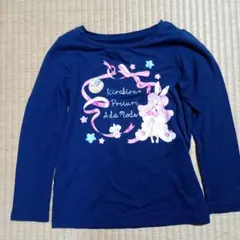 UNIQLO ヒートテック　キラキラプリキュアアラモード　120 　ネイビー　紺