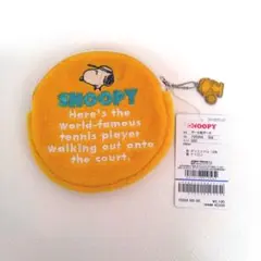新品未使用　タグ付き　ファミリア　SNOOPY　テニス　ポーチ